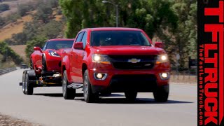 2016 Chevy Colorado Duramax Diesel First Towing Review [upl. by Mloclam]