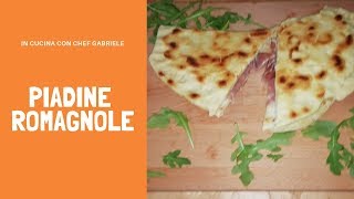 Ricette Regionali Piadine Romagnole EMILIA ROMAGNA [upl. by Friedland320]