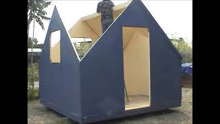 Amazing Low Cost Folding House [upl. by Alik]