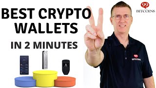 Best Cryptocurrency Wallets of 2024 in 2 minutes [upl. by Torray]