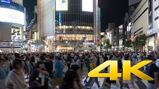 Shibuya Crossing at Night  4K60p Ultra HD [upl. by Pearl]