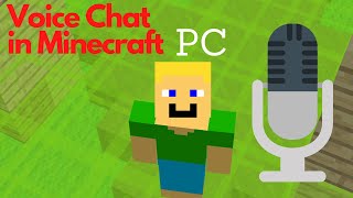 How To Voice Chat in Minecraft PC  Multiple Ways Works 2023 [upl. by Amikay321]