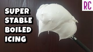 SUPER STABLE BOILED ICING  Boiled Icing Recipe  Cheapest Frosting  Recel Creates [upl. by Davidson]