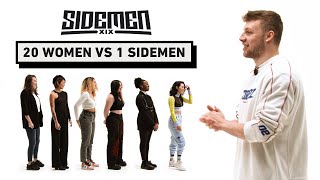 20 WOMEN VS 1 SIDEMEN HARRY EDITION [upl. by Aicirt]