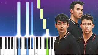 Jonas Brothers  Only Human Piano Tutorial [upl. by Zirkle178]