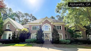 Alpharetta Home for Sale  7 bedrooms  72 baths  AtlantaHomesForSale [upl. by Aivartal979]