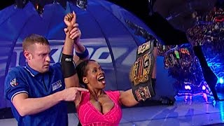 Chavo Guerrero vs Jacqueline SmackDown May 4 2004 [upl. by Acireh]