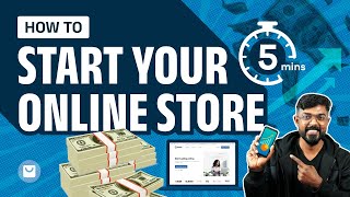 How to Start an Online Store in Under 5 Minutes Step by Step Tutorial  Dukaan  MyDukaan [upl. by Remmer163]