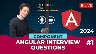 Angular Interview Questions and Answers 2024  Angular 17  Part 1 [upl. by Ij]