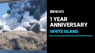 New Zealand marks 1 year since White Island volcano eruption  ABC News [upl. by Attevad321]