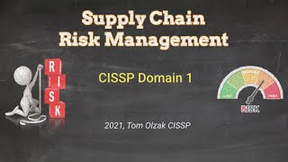 Supply Chain Risk Management [upl. by Betz]