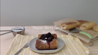 Vegan Blintz recipe  Dairy Free [upl. by Atinauj]