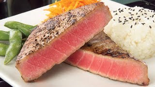 How to Cook Tuna Steaks [upl. by Qerat]