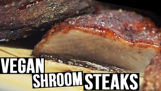 Portabello Mushroom quotSteaksquot  THE BEST RECIPE [upl. by Lesde]