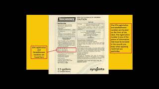 How to read a Pesticide label [upl. by Ahseekal]