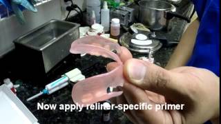 How To SoftReline Flexible FlexFit Polyamide Partial Dentures [upl. by Tsai]