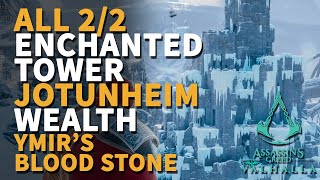 Enchanted Tower Wealth Chest AC Valhalla Jotunheim Ymirs Blood Stone [upl. by God119]