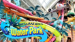 Dreamworks Water Park at American Dream Mall Tour amp Review with Ranger [upl. by Anerok]