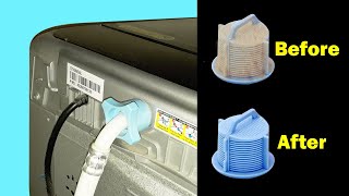 How to clean washing machine inlet filter [upl. by Ahcmis]