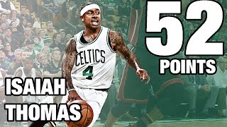 Isaiah Thomas 52 Points 29 in the 4th Quarter  123016 [upl. by Adnama64]