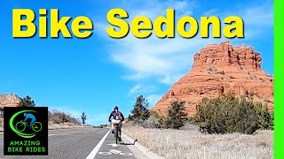 20 Minute Virtual Bike Ride  Sedona Arizona  Cycling Workout  Travel Video [upl. by Seuqramed]