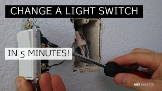 How To Change A Lightswitch [upl. by Niad207]