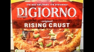 DiGiorno Rising Crust Supreme Pizza Review [upl. by Ennovoj]