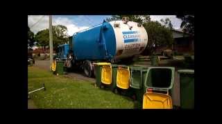 Parramatta Council Garbage Collection Transpacific Industries [upl. by Douville]