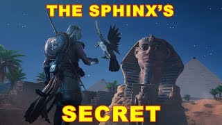 The Sphinx Has a Secret Passageway in Assassins Creed Origins [upl. by Goody]