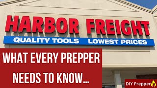 Best Prepper and Survival Items at Harbor Freight [upl. by Yuht]