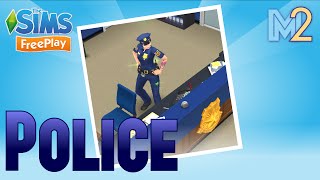 Sims FreePlay  Police Career Tutorial [upl. by Garnette]