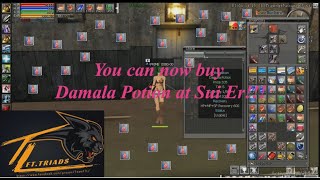 Damala Potion Quest Guide  Ran Online  Siu Er  Damala Pots [upl. by Elletnahc]