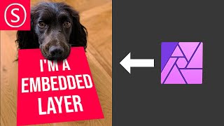 Embedded Layers explained  Affinity Photo  Smart Layers Smart Objects [upl. by Jenkins]