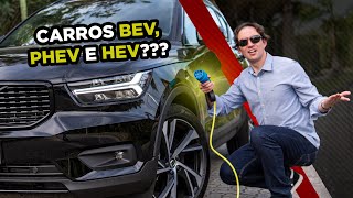 🤯CARRO HÍBRIDO OU ELÉTRICO Afinal quais as Diferenças inclusive sobre PlugIN ou PHEVCompensa [upl. by Theodore]