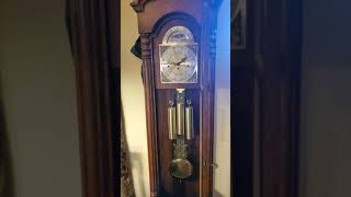 Colonial Grandfather Clock  All Chimes Remake [upl. by Landbert]