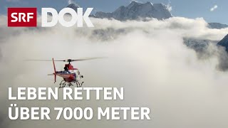 Die Bergretter in Himalaya – Rettungshelikopter in eisigen Höhen  Doku  SRF Dok [upl. by Yoshiko]