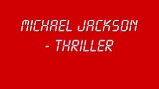 Michael Jackson  Thriller With Lyrics  HQ Sound [upl. by Yerga139]