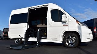 LOADED WheelchairAccessible RAM ProMaster Conversion Van  Paul Sherry Conversion Vans [upl. by O'Reilly462]