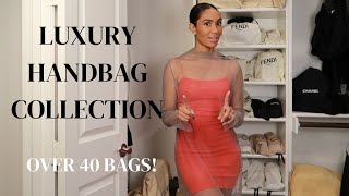 My INSANE Entire Designer Handbag Collection 40 bags [upl. by Admama]