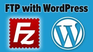 How to Use FileZilla FTP with WordPress [upl. by Ahsinod]