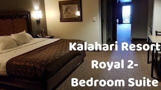 Kalahari Resort Room Tour [upl. by Lamson466]