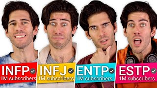 16 Personalities Reaching A Million Subscribers [upl. by Esenahs]