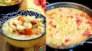 Best Filipino Soup  Chicken Sopas  Macaroni Soup [upl. by Lizette742]