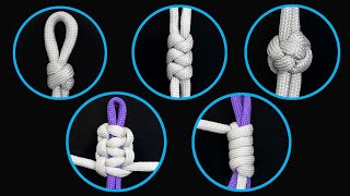 Nudos básicos para hacer pulseras paracord [upl. by Jacie]