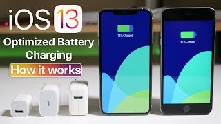 iOS 13 Battery Optimization  How it works [upl. by Asseralc]