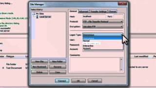 FileZilla FTP Client  SetupInstallUse Tutorial [upl. by Nanyt]