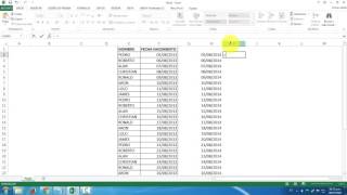 Cambiar datomes o año de fechas en excel [upl. by Virge805]