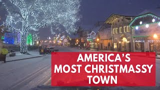 Is this the most magical Christmas town in America [upl. by Eiffe224]