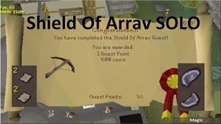 Shield of Arrav SOLO Quest guide OSRS No partner needed [upl. by Une]