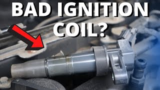 SYMPTOMS OF A BAD IGNITION COIL [upl. by Inail]